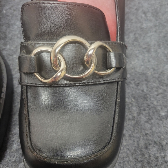 Vintage 90s Lower East Side Platform Oxford School girl chunky heel Y2K SIZE 9 - Picture 6 of 16